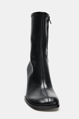 BLOCK HEEL ANKLE BOOTS - Zara фото 8