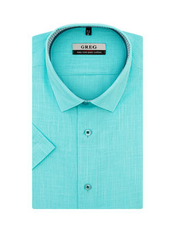 Сорочка мужская короткий рукав GREG 410/201/FLAM/Z/1p  фото 2