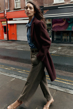 SOFT SHOULDER PAD COAT - Zara фото 2