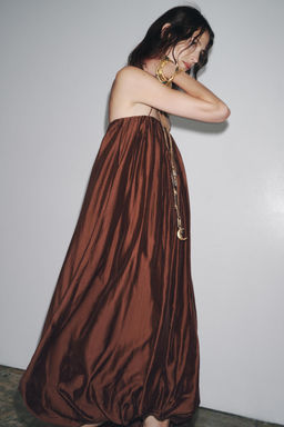 ZW COLLECTION MULTI-POSITION BALLOON DRESS - Zara фото 17