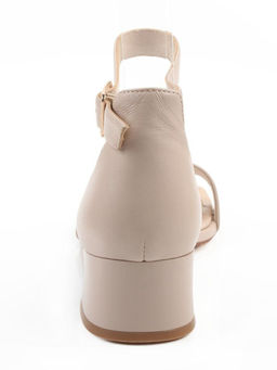 08-BE47F-66E BEIGE Босоножки женские (натуральная кожа)