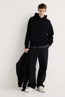 Sudadera lavada con capucha Loose Fit - H&m фото 2