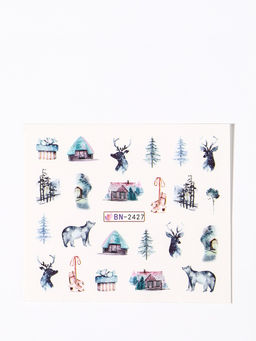 Цена за 6 шт. Слайдеры для ногтей Holiday, разноцветные - Qf фото 4