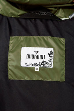 Пальто Diamant 2024 олива фото 6