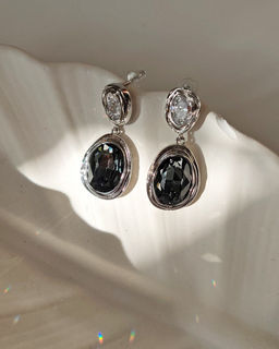 Серьги с кристаллами Swarovski