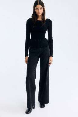Top de punto con peplum - H&m фото 4
