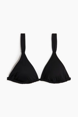 Top de bikini triangular con relleno - H&m фото 3
