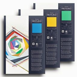 Fabriano Бумага для пастели Tiziano 160 г/м2 A2+ 50 х 65 см лист 10 л. Salvia/Темно-шалфейный 52551013