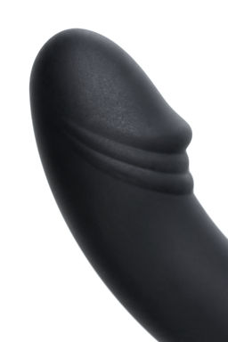 Анальный стимулятор TOYFA POPO Pleasure Dorado, водонепроницаемый, силикон, черный, 18 см, 3,5 см  фото 10