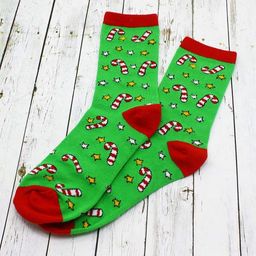 Носки НГ р.35-40 Новогоднее настроение Леденцы - Krumpy фото 5