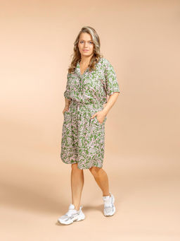 Костюм шорты и блузка (вискоза) №25-227-4 (Лето 2025)