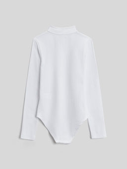 ACOOLA / Блузка-боди детская для девочек Newport белый  фото 2