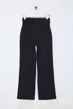 Siyah S?cak Tutan Ici Sardonlu K?sl?k Dalg?c/Scuba Kumas Orme Spor Esofman Alt? THMAW25EA00009 - Trendyolmilla фото 6