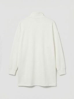 Dik Yaka Soft Touch Kad?n Sweatshirt Tunik