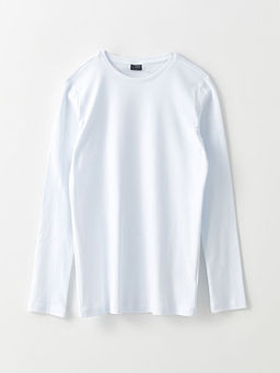 Bisiklet Yaka Basic Uzun Kollu Pamuklu Erkek ?ocuk Fanila