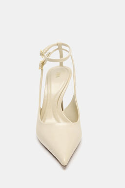 BUCKLE SLINGBACK SHOES - Zara фото 12