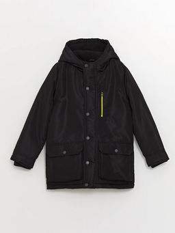 Kap??onlu Erkek ?ocuk Kaban