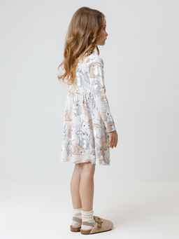 КР 5786/бежевый 0403 Н086 к659 платье для дев