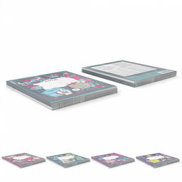 Цена за 10 шт. Тетрадь школьная ученическая ErichKrause Monsters, 12 листов, клетка (в плёнке по 10 шт.)_MIX-PACK  фото 9