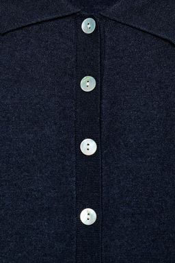 FINE KNIT WOOL POLO SHIRT - Zara фото 8