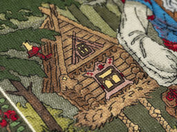 Набор для вышивания PANNA Золотая серия VS-7408 Славянская мифология. Баба Яга 27 х 36.5 см