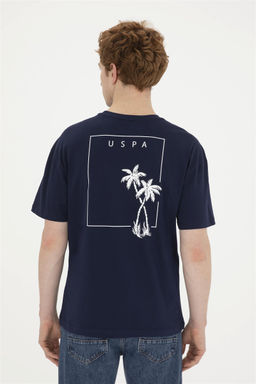 Мужская темно-синяя футболка - U.s. polo assn фото 5