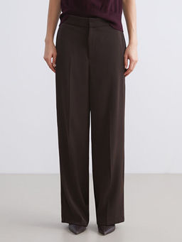 Standart Fit ?spanyol Pa?a Kad?n Pantolon