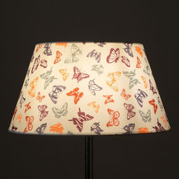 Абажур для светильника универсальный BayerLux Бабочки, Е27/Е14, 38?38?21 см  фото 7