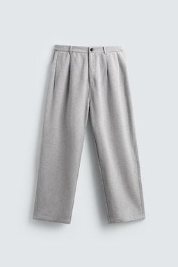 CHAMPION ® X ZARA RELAXED FIT PLEATED TROUSERS  фото 7