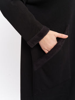 Кардиган на меху ZGA23521BLK01 - Артесса фото 8