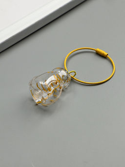 Цена за 2 шт. Брелок для шерсти кошачьей на тросе для ключей, рюкзака «Полосатый котик», капсула с секретом, трос d=5.2 см, 2.4×3×4.5 см