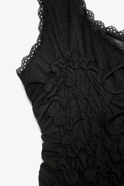 GATHERED TIE TOP - Zara фото 28