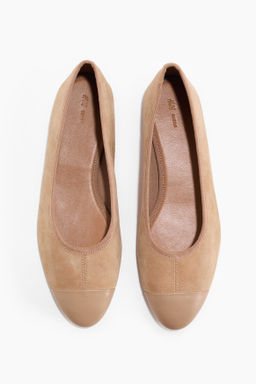 Suede ballet flats - H&m фото 2