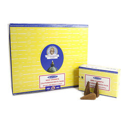 Благовония Satya Back Flow Cones Californian White Sage стелющийся дым конусы 1шт - 10 конусов