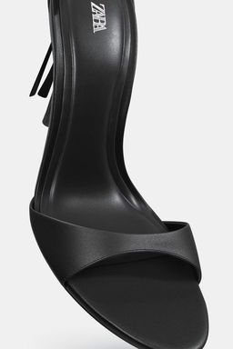 BOW ANKLE STRAP SANDALS - Zara фото 4