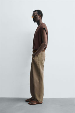 RELAXED FIT TANK TOP - Zara фото 4