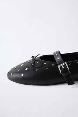 STUDDED BALLERINAS - Zara фото 5