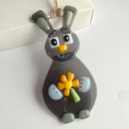 Сувенир Заяц с цветком - Стрекоза фото 3