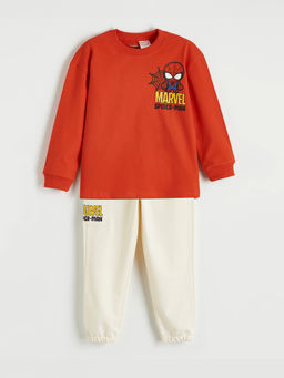 Spider-Man Bask?l? Erkek ?ocuk E?ofman Tak?m