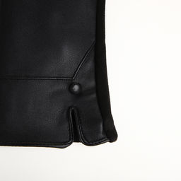 Перчатки женские, безразмерные, без утеплителя, чёрные