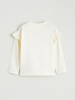 Minnie Mouse ve Daisy Duck Bask?l? K?z Bebek Ti??rt