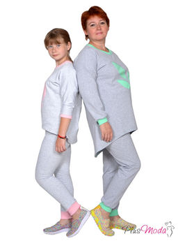 Костюм спортивный Модель №135 на рост 134-164 - Plusmoda фото 3