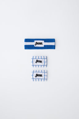 PACK CINTA PELO Y MU?EQUERA PENN  / Azul?n