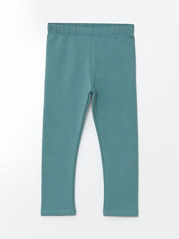 Beli Lastikli Basic Pamuklu K?z ?ocuk Tayt