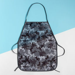 Фартук детский Этель Серый милитари, 49 х 39 см