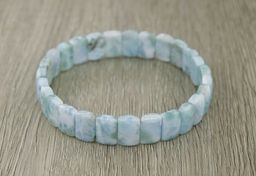 Ларимар (Доминикана) браслет Ороти длиной 17см - Agat77 фото 2