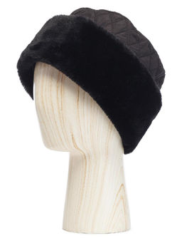 Шапка жен. полиэстер LB-M99007 black