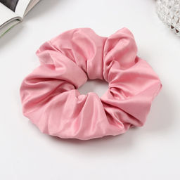 Цена за 3 шт. Резинка для волос «Орбита», цветная, 13 см, розовая