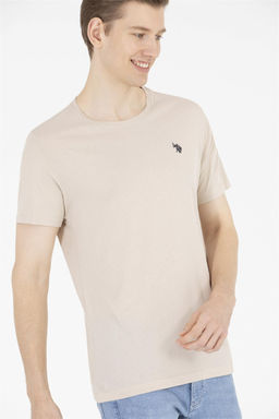 U. S. Polo Assn Мужская базовая футболка с круглым вырезом Stone - U.s. polo assn фото 11