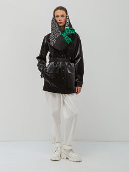 в СОСТАВЕ ШЕРСТЬ и КАШЕМИР! Большой,теплый двусторонний палантин - Tantino фото 9